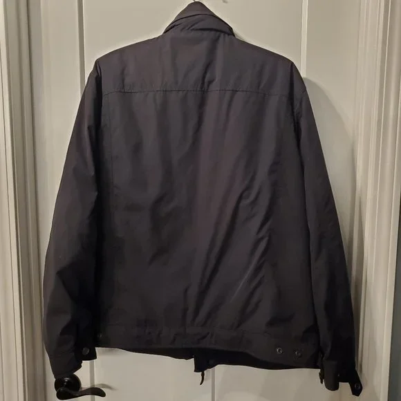 Vintage Polo Ralph Lauren Men's Black  Zip Away Hood Windbreaker Jacket XL - Picture 4 of 9